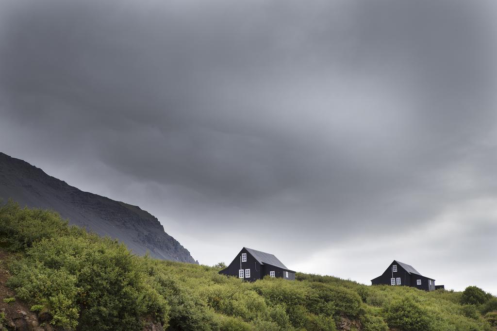 Black Timber House Villa Borgarnes Exterior photo